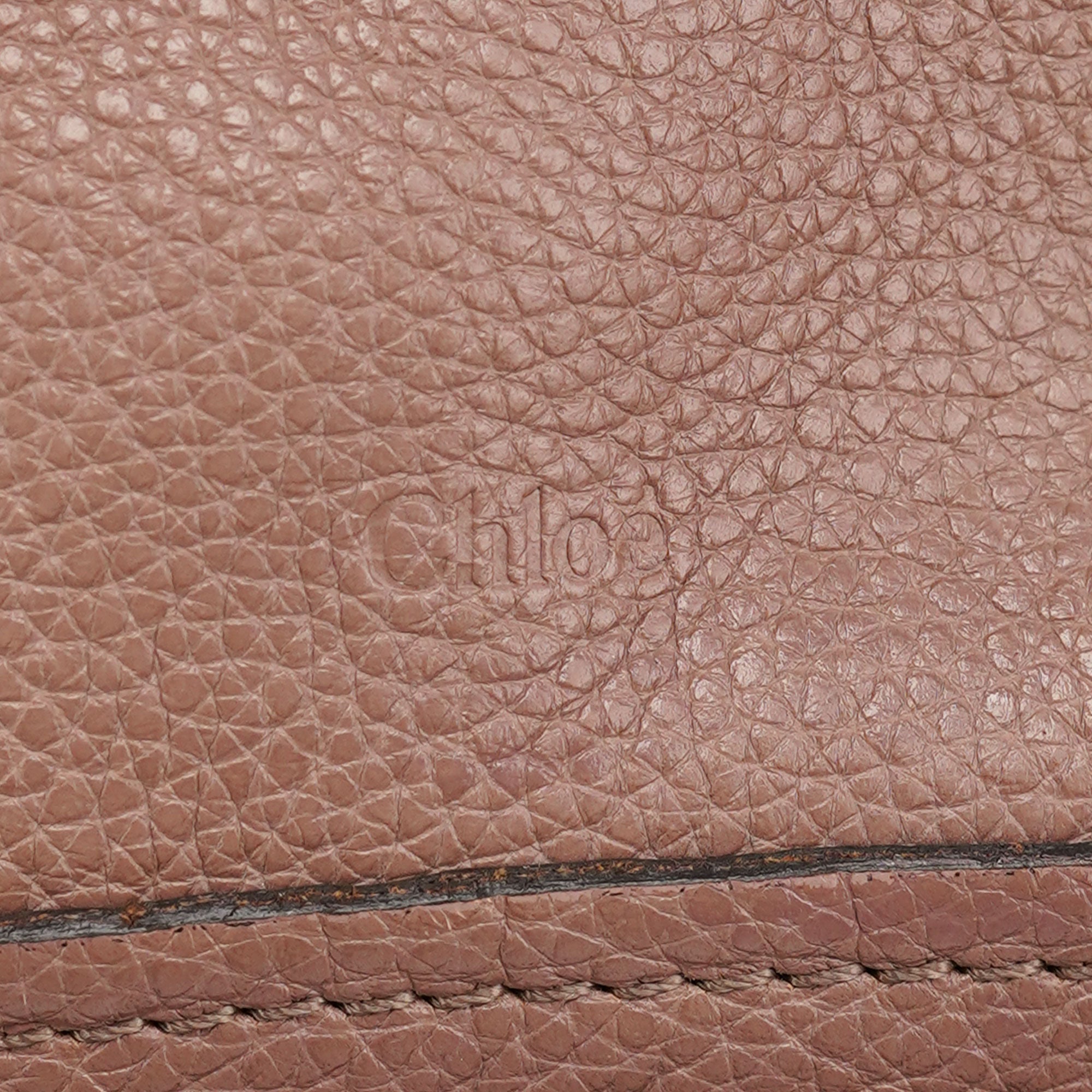 Chloé Borsa a spalla Paraty in pelle marrone