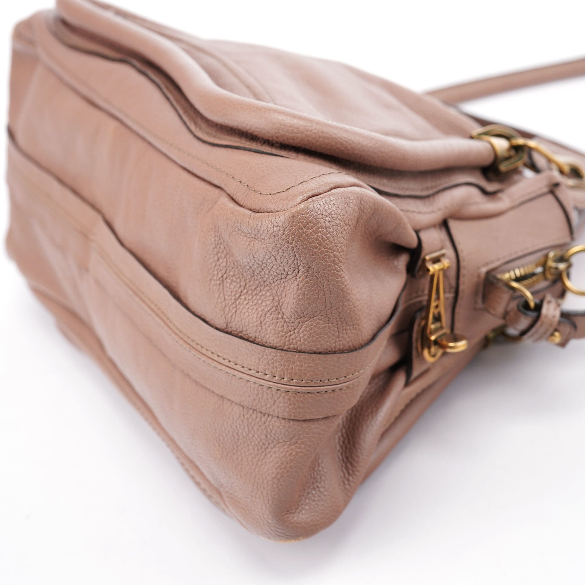 Chloé Borsa a spalla Paraty in pelle marrone