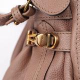 Chloé Borsa a spalla Paraty in pelle marrone
