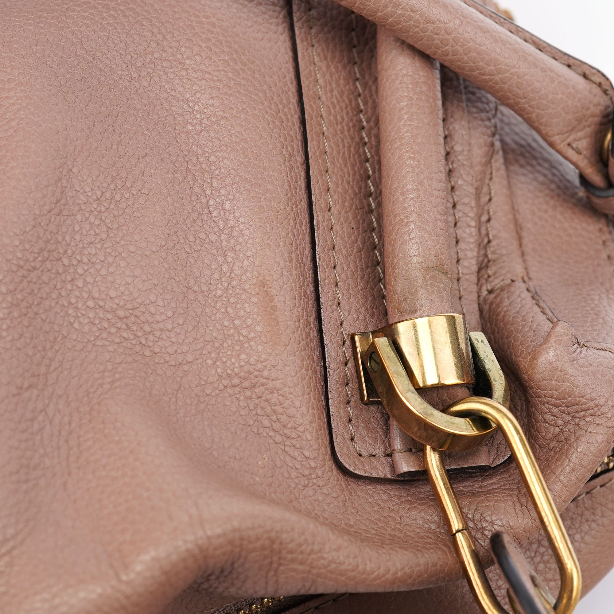 Chloé Borsa a spalla Paraty in pelle marrone