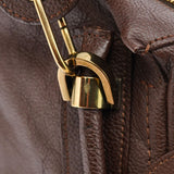 Chloé Brown Leather Paraty Tote Bag
