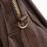 Chloé Brown Leather Paraty Tote Bag