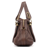 Chloé Brown Leather Paraty Tote Bag
