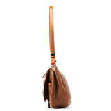 Chloé Brown Leather Satchel Shoulder Bag
