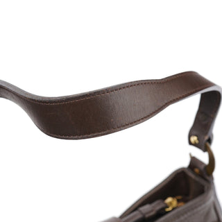 Chloe Brown Leather Shoulder Bag