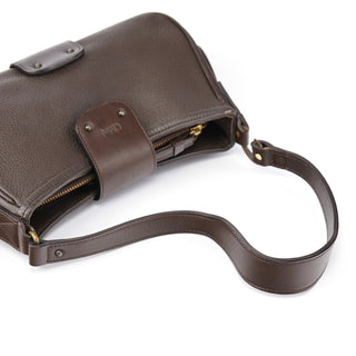 Chloe Brown Leather Shoulder Bag