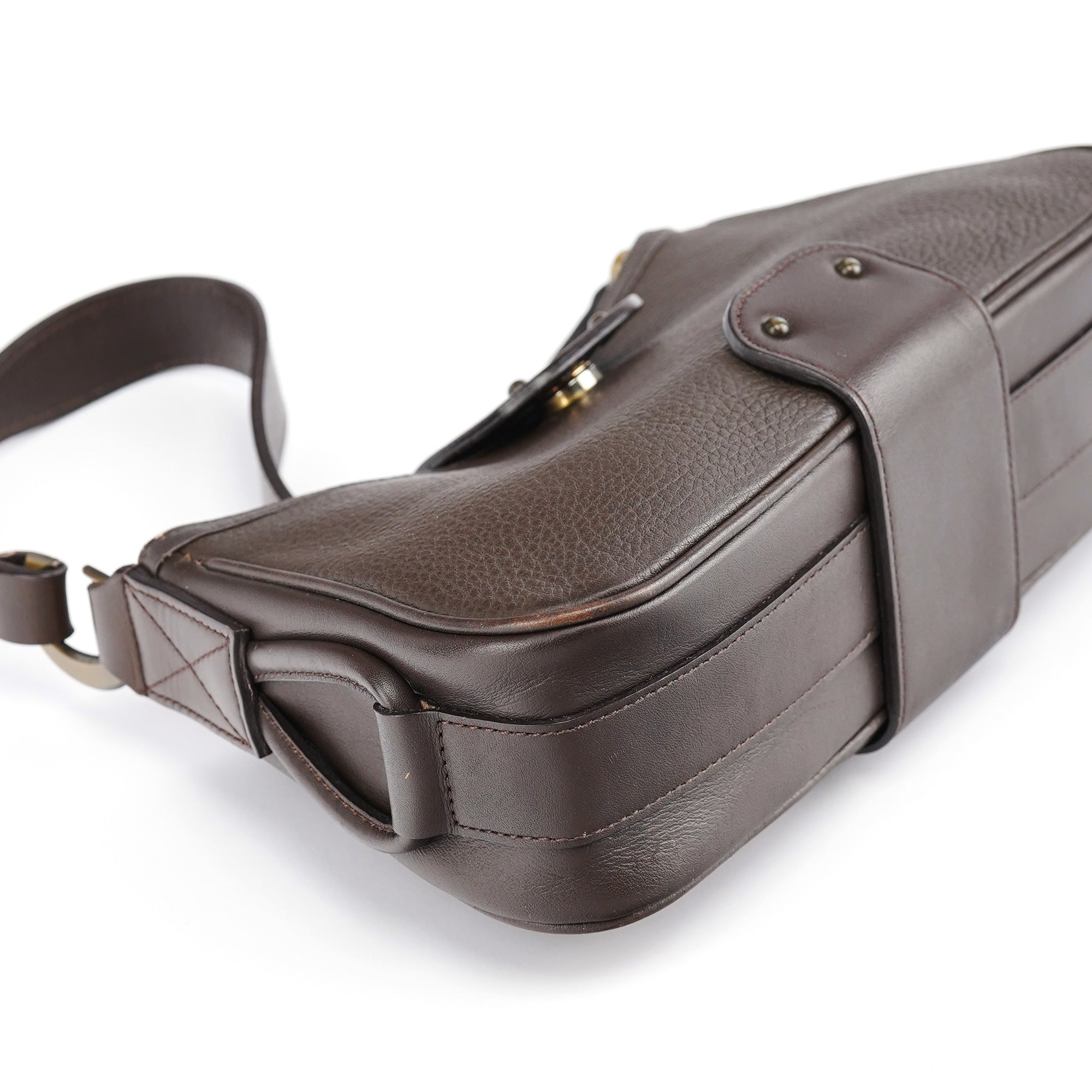 Chloe Brown Leather Shoulder Bag