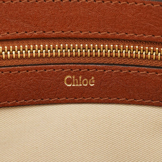 Chloé Brown Leather Tote Bag