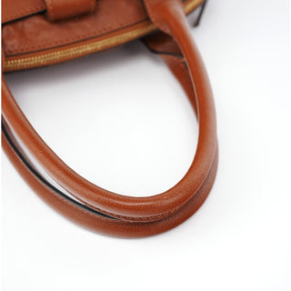 Chloé Brown Leather Tote Bag