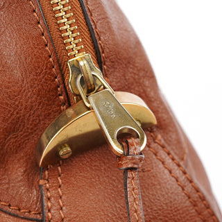 Chloé Brown Leather Tote Bag