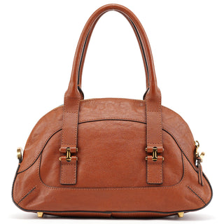 Chloé Brown Leather Tote Bag
