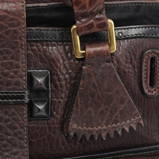 Chloe Brown Leather Tote Bag