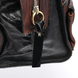 Chloe Brown Leather Tote Bag