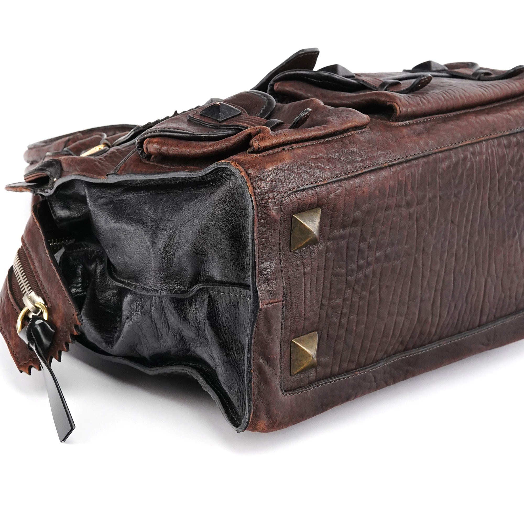 Chloe Brown Leather Tote Bag