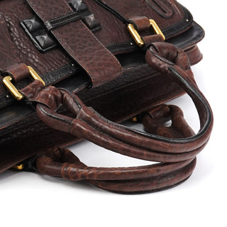 Chloe Brown Leather Tote Bag