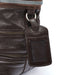 Chloe Brown Leather Zippered Shoulder Bag