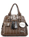 Chloe Brown Patent Leather Bay Tote Bag