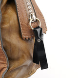 Chloé Brown Studded Leather Tote Bag