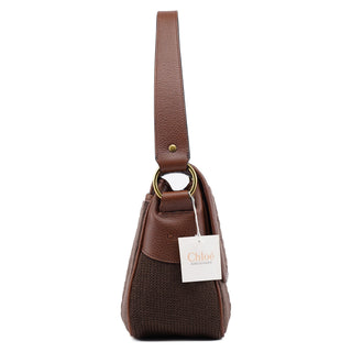 Chloé Brown Virgin Wool Shoulder Bag