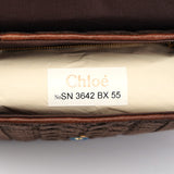 Chloé Brown Virgin Wool Shoulder Bag