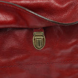 Chloé Burgundy Lambskin Leather Tote Bag