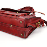 Chloé Burgundy Lambskin Leather Tote Bag