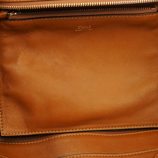 Chloé Burgundy Leather Kelly Tote Bag
