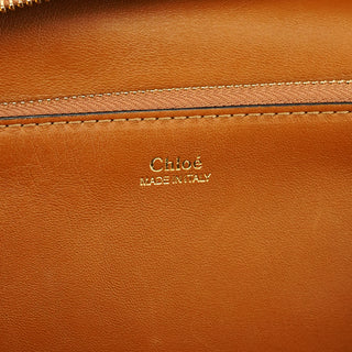 Chloé Burgundy Leather Kelly Tote Bag