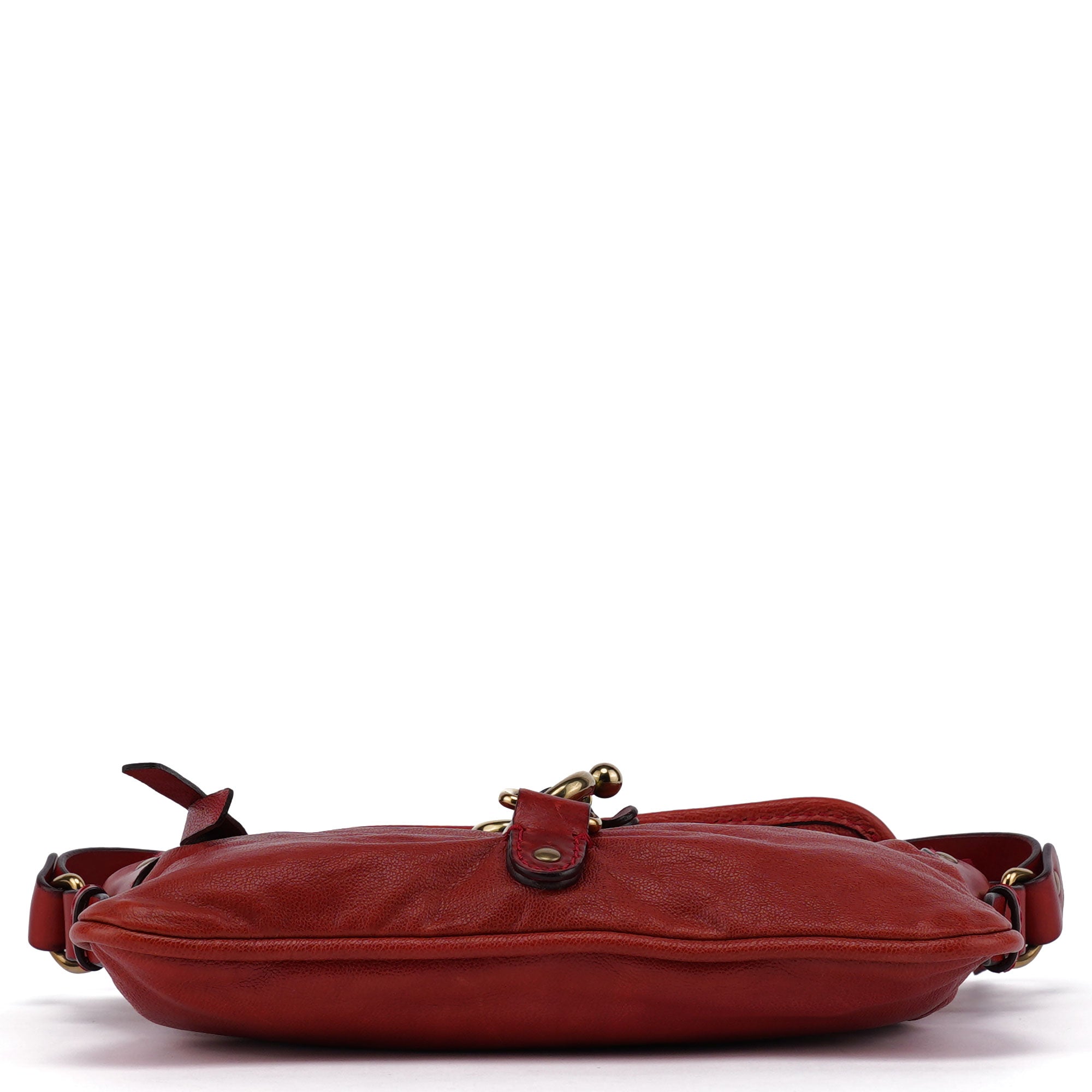 Chloé Burgundy Leather Kerala Shoulder Bag