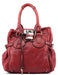 Chloé Burgundy Leather Paddington Tote Bag