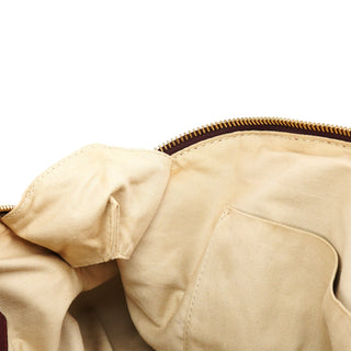 Chloe Burgundy Leather Tote Bag