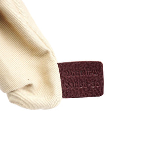 Chloe Burgundy Leather Tote Bag