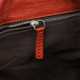 Chloe Burnt Red Leather Paddington Shoulder Bag
