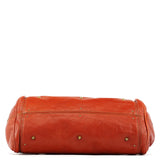 Chloe Burnt Red Leather Paddington Shoulder Bag