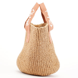 Chloé C10312 Woven Raffia Bag
