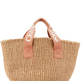 Chloé C10312 Woven Raffia Bag