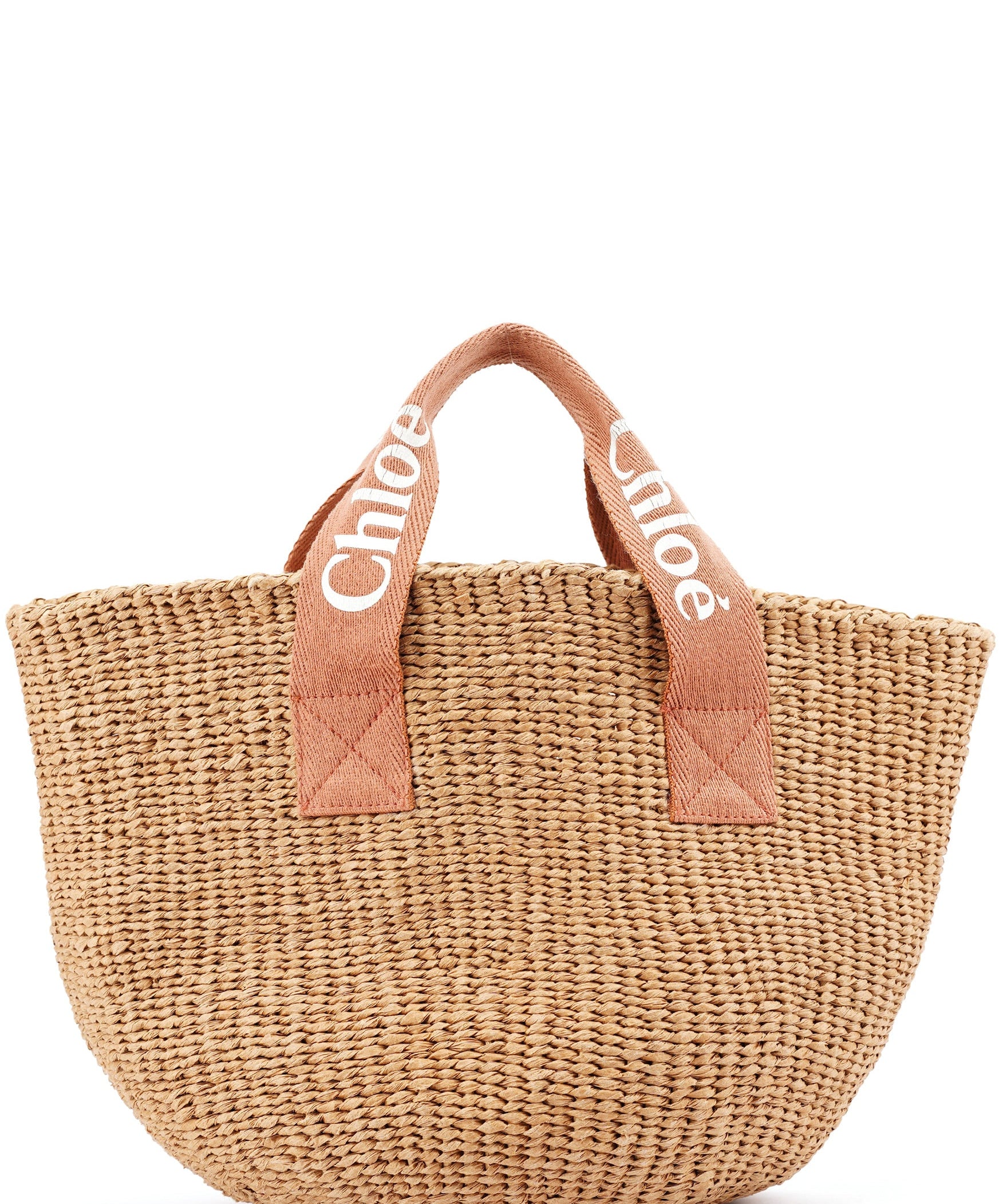 Chloé C10312 Woven Raffia Bag