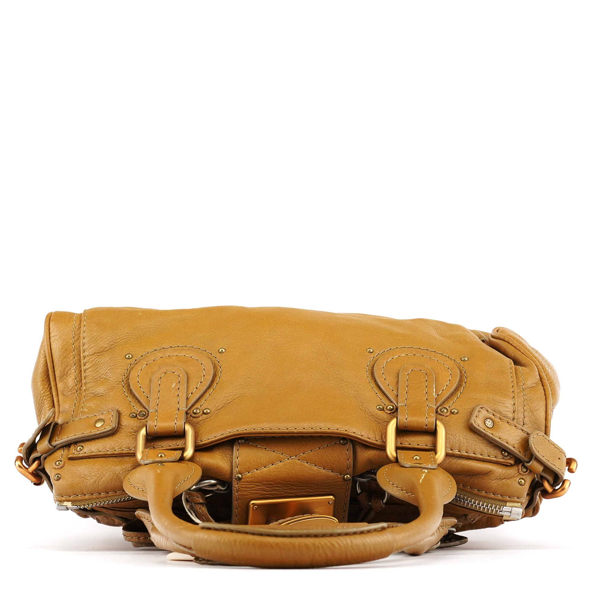 Chloé Camel Leather Paddington Shoulder Bag