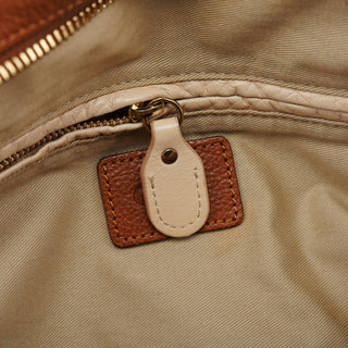 Chloe Caramel Leather Paraty 2-Way Bag