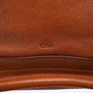 Chloe Caramel Leather Paraty 2-Way Bag
