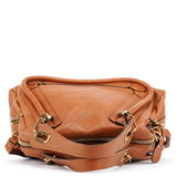 Chloe Caramel Leather Paraty 2-Way Bag