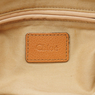 Chloé Caramel Leather Paraty 2-Way Shoulder Bag