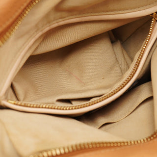 Chloé Caramel Leather Paraty 2-Way Shoulder Bag