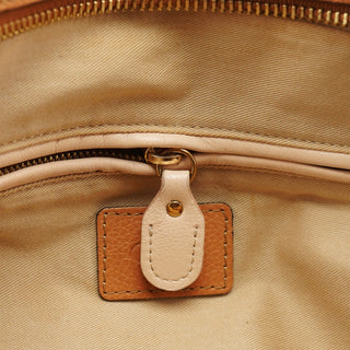 Chloé Caramel Leather Paraty 2-Way Shoulder Bag