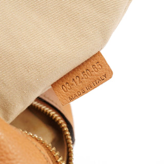 Chloé Caramel Leather Paraty 2-Way Shoulder Bag