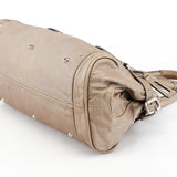 Chloe Champagne Gold Leather Paddington Shoulder Bag
