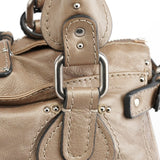 Chloe Champagne Gold Leather Paddington Shoulder Bag