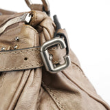 Chloe Champagne Gold Leather Paddington Shoulder Bag