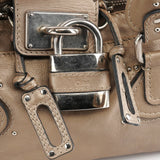 Chloe Champagne Gold Leather Paddington Shoulder Bag
