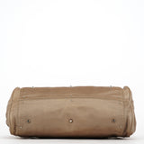 Chloe Champagne Gold Leather Paddington Shoulder Bag